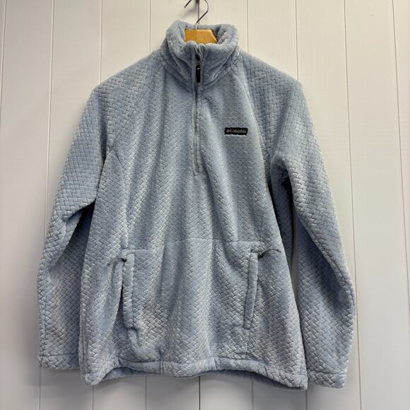 Columbia Women's Athleisure Fluffy Fuzzy‎ Fleece 1/4 Zip Jacket Regular Size S - Picture 1 of 8